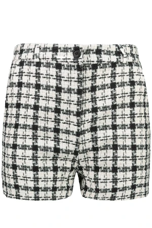 Trendyol Black Plain Woven Shorts