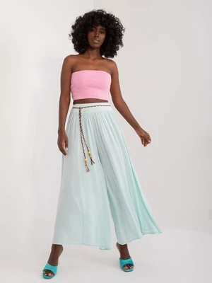 Menthol loose wide trousers OCH BELLA