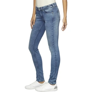 Tommy Jeans Rifle - LOW RISE SKINNY SOPHIE DYEVSLB modré