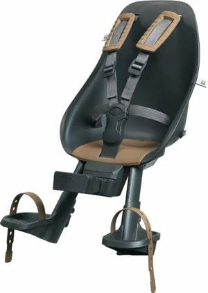 Urban Iki Front Bike Seat Ta-ke CA Bincho Black/Kurumi Brown Asiento para niños / carrito