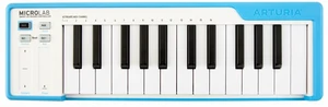 Arturia Microlab MIDI keyboard Blue