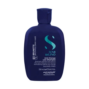 Alfaparf Milano Šampon neutralizující oranžové tóny Semi Di Lino Brunette (Anti-Orange Low Shampoo) 250 ml