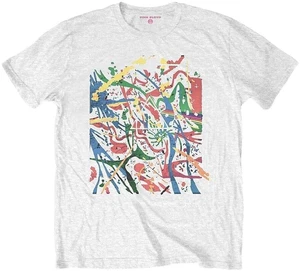 Pink Floyd Camiseta de manga corta Pollock Prism Blanco M