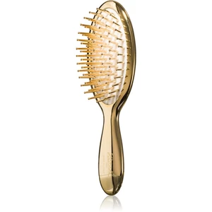 Janeke Gold Line Air-Cushioned Brush with Gold Pins plochá kefa 17,3 x 5 cm 1 ks