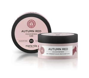 Maria Nila Jemná vyživující maska bez permanentních barevných pigmentů Autumn Red (Colour Refresh Mask) 100 ml