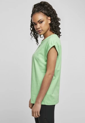 Women's Ghostgreen T-shirt with extended shoulder