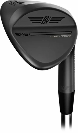 Titleist SM9 Jet Black Kij golfowy - wedge Prawa ręka 58° 04° Stal Wedge Flex