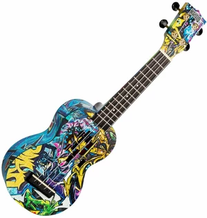 Mahalo MA1GR Art II Series Ukelele soprano Graffiti