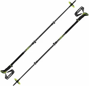 Leki Guide 3 Black/Neonyellow/Dark Anthracite 110 - 150 cm Bâtons de trekking