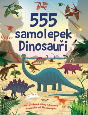 555 samolepek - Dinosauři