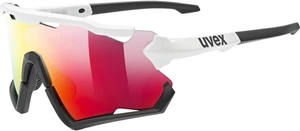 UVEX Sportstyle 228 White/Black/Red Mirrored Cyklistické brýle