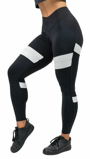 Nebbia High Waisted Scrunch Leggings True Hero Black XS Fitness pantaloni