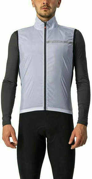 Castelli Squadra Stretch Kamizelka Silver Gray/Dark Gray XL