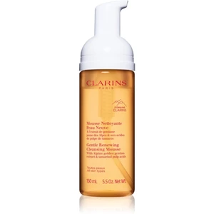 Clarins Cleansing Gentle Renewing Cleansing Mousse jemná čisticí pěna pro všechny typy pleti 150 ml