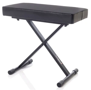 Bespeco SG9EX Banc pour piano en métal Black