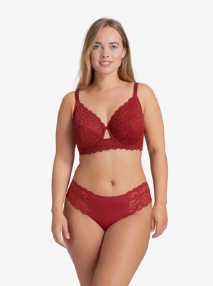 Red lace bra DORINA Mica