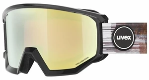 UVEX Athletic CV Ski Black Shiny Mirror Gold/CV Orange Ochelari pentru schi