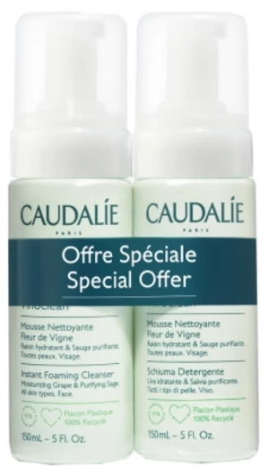 Caudalie Sada čisticích pěn Vinoclean (Instant Foaming Cleanser Duo) 2 x 150 ml