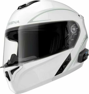 Sena Outrush R Glossy White L Helm