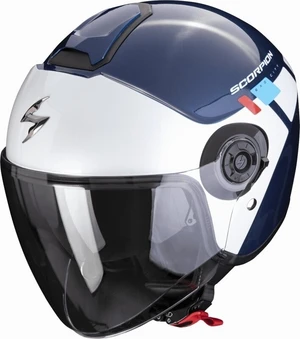 Scorpion EXO-CITY II MALL Blue/White/Red M Kask