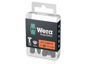 Wera 057657 Bit 1/4" PH 3 x 50 mm typ 853/4 IMP DC Impaktor