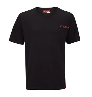 Pánské tričko CCM  LUMBER YARD TEE Black