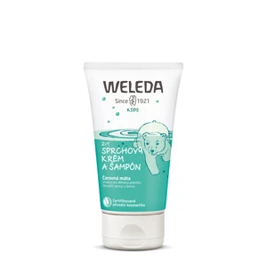 WELEDA 2v1 Sprchový krém a šampón Čarovná mäta 150 ml