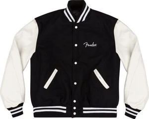 Fender Chaqueta Custom Shop Varsity Blanco-Black L