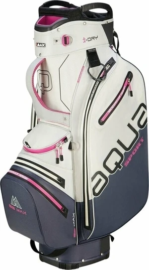 Big Max Aqua Sport 4 Off White/Steel Blue/Fuchsia Cart bag