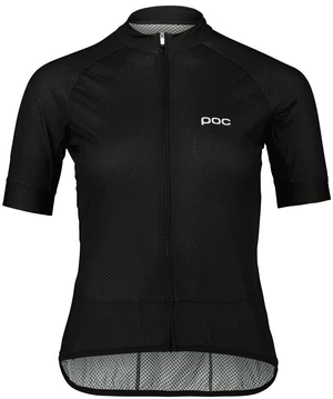 POC Essential Road Women's Logo Tricou Uranium Black/Hydrogen White S