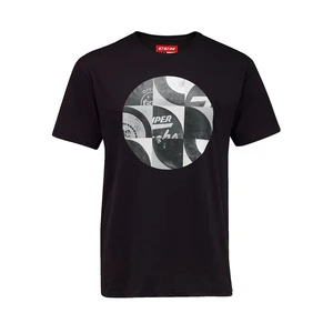 Men's T-shirt CCM NOSTALGIA PUCKS S/S TEE SR Black