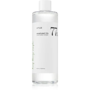 Anua Heartleaf 77% Soothing Toner čistiace a upokojujúce tonikum pre obnovu kožnej bariéry 500 ml