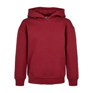 Girls' Organic Hoodie Burgundy