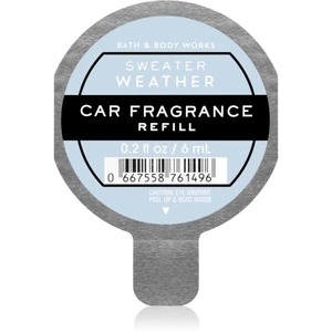 Bath & Body Works Sweater Weather vůně do auta náhradní náplň 6 ml