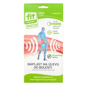 FIT THERAPY náplast na záda 3 kusy