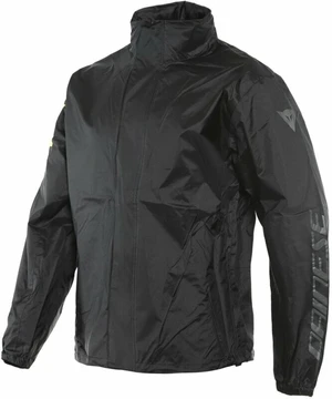 Dainese VR46 Rain Jacket Negru/Galben Florescent L Moto imbrăcăminte de ploaie