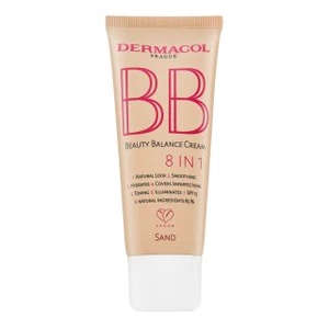 Dermacol BB Beauty Balance Cream 8in1 BB krém pro sjednocenou a rozjasněnou pleť Sand 30 ml