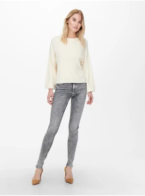 Grey Womens Skinny Fit Jeans ONLY - Women