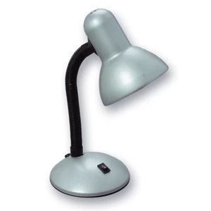 Lampa stolní Ecolite BOND L077-STR stříbrná E27 max 60W