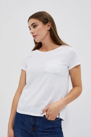 Cotton T-shirt with pocket