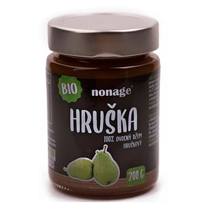 NONAGE Hruškový ovocný džem BIO Premium 200 g