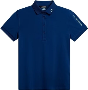 J.Lindeberg Tour Tech Womens Polo Estate Blue M Polo-Shirt