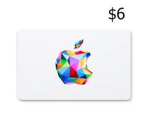 Apple $6 Gift Card US