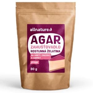 ALLNATURE Agar zahusťovadlo 30 g