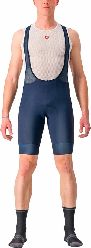 Castelli Entrata 2 Bibshort Belgian Blue L Nadrág kerékpározáshoz