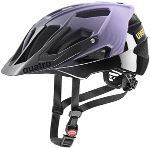 UVEX Quatro CC Lilac/Black Matt 52-57 Cască bicicletă