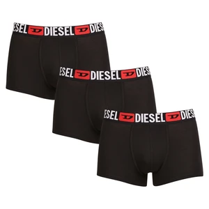 3PACK Mens Boxers Diesel Black