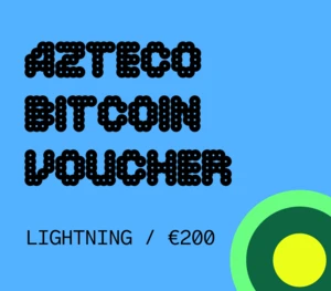 Azteco Bitcoin Lighting €200 Voucher