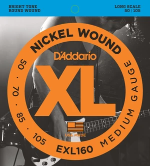 D'Addario EXL160 Corde Basso