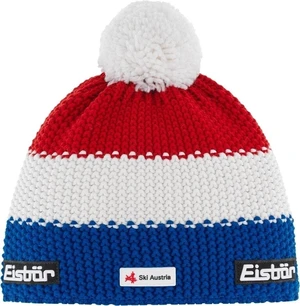 Eisbär Star Pompon SKA Beanie Lapis Blue/White/Red UNI Čepice